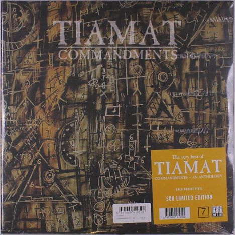 Tiamat: Commandments: An Anthology (Limited Edition) (Gold Vinyl), 2 LPs