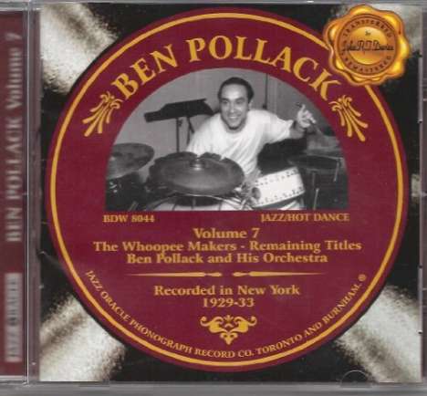 Ben Pollack: Ben Pollack Vol. 7 - 1931 - 1933, CD