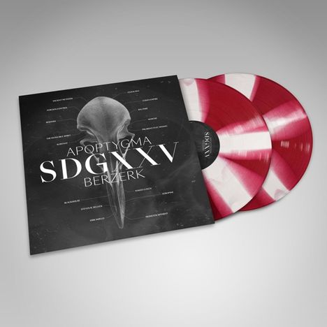 Apoptygma Berzerk: SDGXXV (Red &amp; White Effect Vinyl), 2 LPs