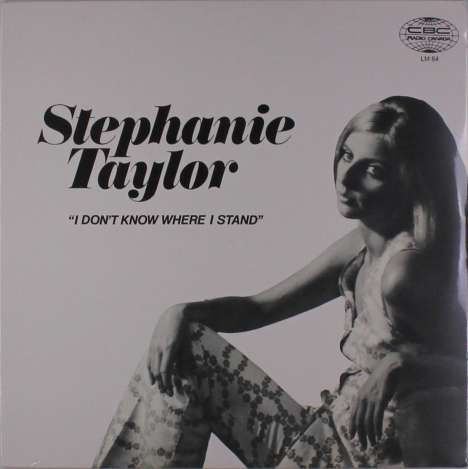Stephanie Taylor: I Don't Know Where I Stand (Red Vinyl), LP
