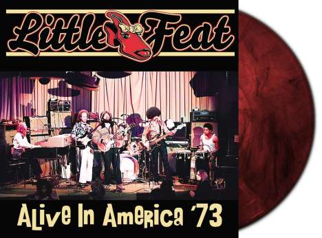 Little Feat: Alive In America '73 (180g) (Limited Edition) (Red Marble Vinyl), 3 LPs