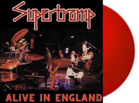 Supertramp: Alive In England (180g) (Red Vinyl), 2 LPs