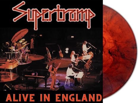 Supertramp: Alive In England (180g) (Red Marbled Vinyl), 2 LPs