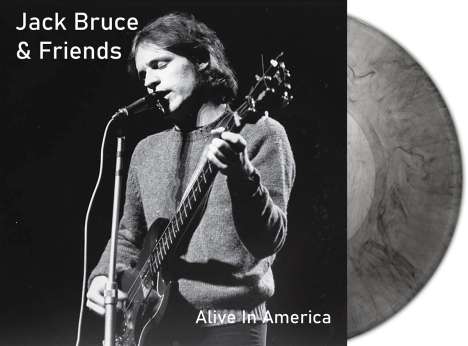 Jack Bruce: Alive In America (180g) (Limited Edition) (Clear Marble Vinyl), 2 LPs