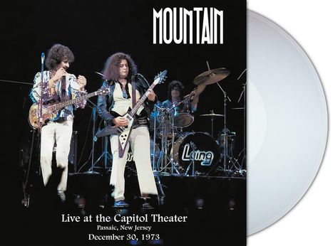 Mountain: Live At The Capitol Theater, Passaic, New Jersey, December 30, 1973 (180g) (Limited Edition) (Clear Marble Vinyl), 2 LPs