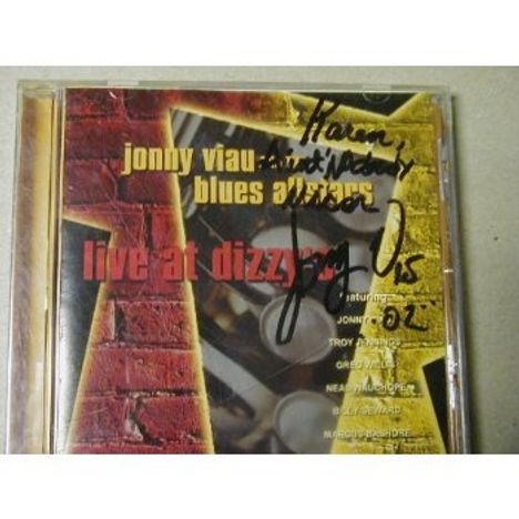Jonny Viau &amp; The Blues Allstars: Live At Dizzy's, CD