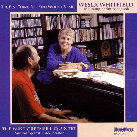 Wesla Whitfield (1947-2018): The Best Thing For You Would Be Me, CD