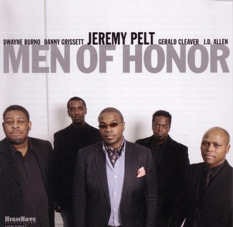 Jeremy Pelt (geb. 1976): Men Of Honor, CD