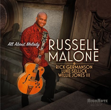 Russell Malone (1963-2024): All About Melody, CD