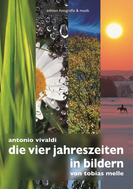 Antonio Vivaldi (1678-1741): Concerti op.8 Nr.1-4 "4 Jahreszeiten" (in Bildern von Tobias Melle), DVD