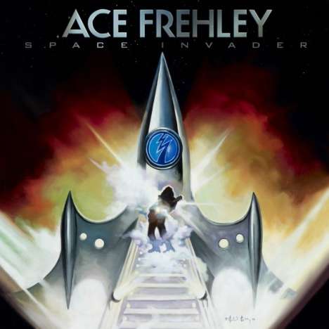 Ace Frehley: Space Invader (180g) (Limited Edition) (Clear &amp; Cobalt Blue Vinyl) (45 RPM), 2 LPs