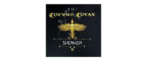Corvus Corax: Sverker (180g) (Limited Edtion) (Red/Black Or Gold/Black Marbled Vinyl, Auslieferung nach Zufallsprinzip), LP