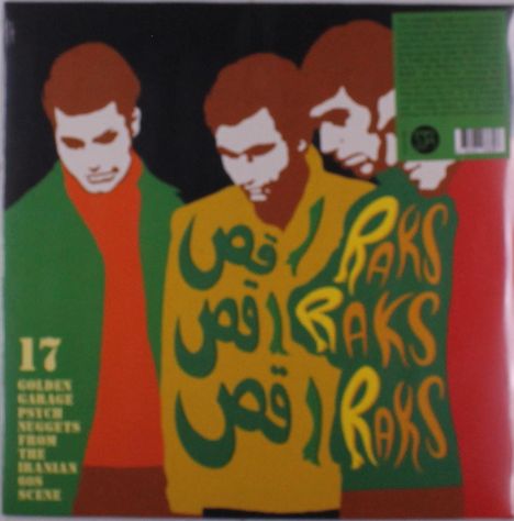 Raks Raks Raks: 17 Golden Garage Psych Nuggets From The Iranian 60s Scene, LP