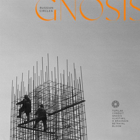 Russian Circles: Gnosis (Limited Indie Edition) (Orange w/ Black Splatter Vinyl), LP