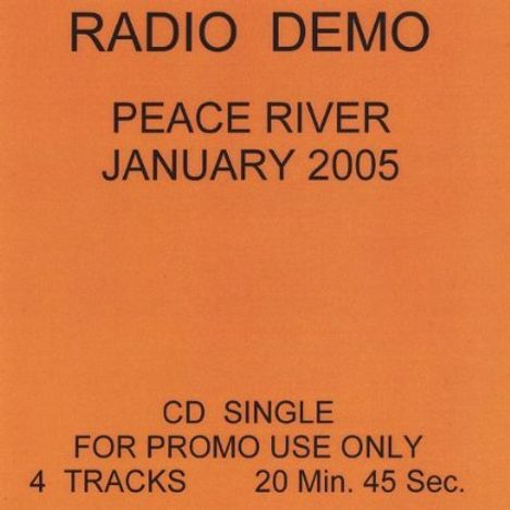 Peace River: Radio Demo, CD
