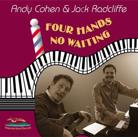Cohen/Radcliffe: Four Hands No Waiting, CD
