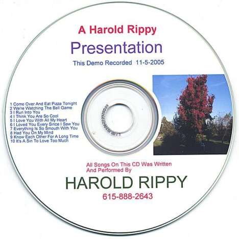 Harold Rippy: Rythum &amp; Blues, CD