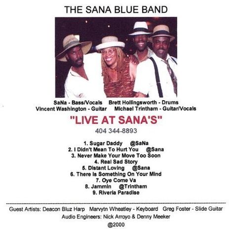 Sana Band: Live At Sana's, CD