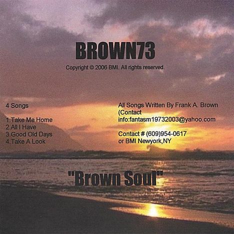 Brown73/Brown Soul, CD