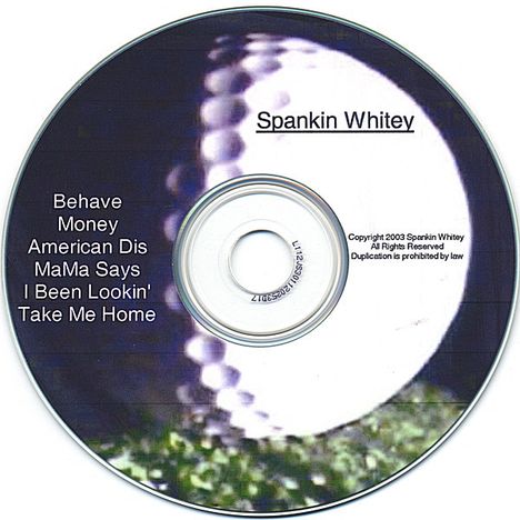 Spankin Whitey: Spank This!?, CD