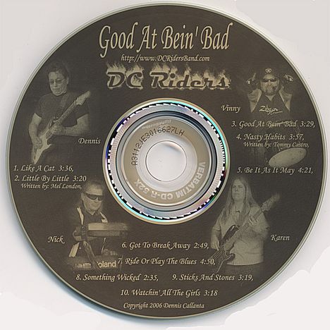 Dc Riders: Good At Bein' Bad, CD