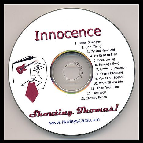 Shouting Thomas!: Innocence, CD