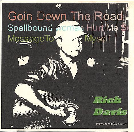 Rich Davis: Goin Down The Road, CD