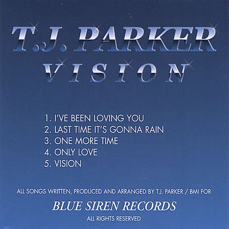 Tj Parker: Vision, CD