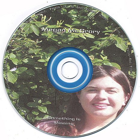 Megan Mcgrory: Something Is Missing, CD