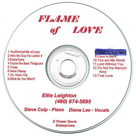 Ellie Leighton: Flame Of Love, CD