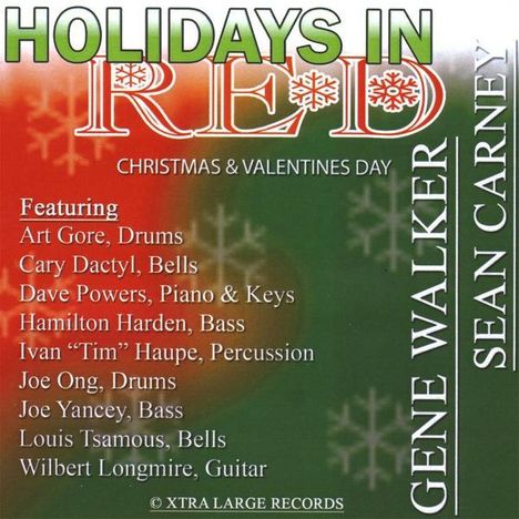 Gene Walker: Holidays In Red, CD