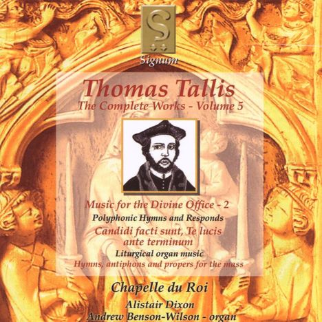 Thomas Tallis (1505-1585): Complete Works Vol.5, CD