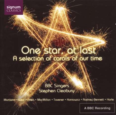 BBC Singers - One Star, At last, A Selection of Carols of Our Time, CD