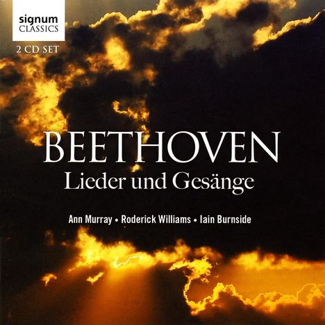 Ludwig van Beethoven (1770-1827): Lieder und Gesänge, 2 CDs