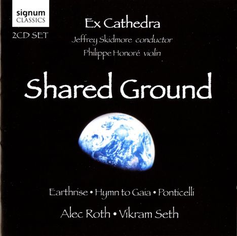Alec Roth (geb. 1948): Shared Ground, 2 CDs
