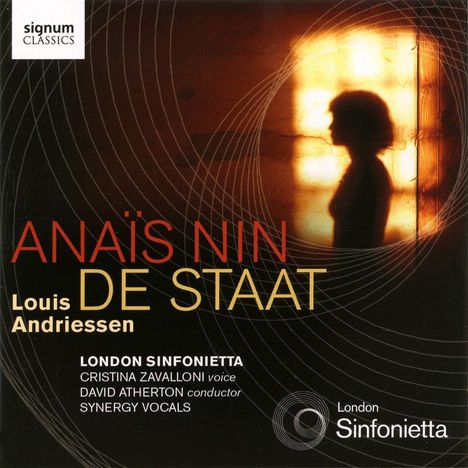 Louis Andriessen (1939-2021): Anais Nin für Sopran &amp; Orchester, CD