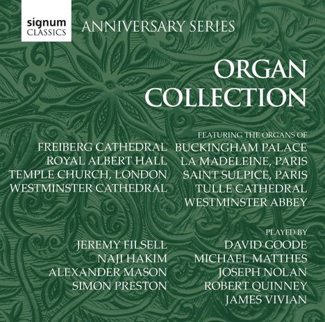 Organ Collection (Signum Anniversary Series), CD