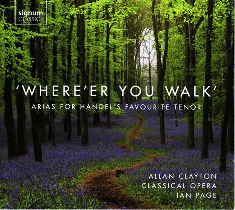 Allan Clayton - "Where' Er You Walk", CD