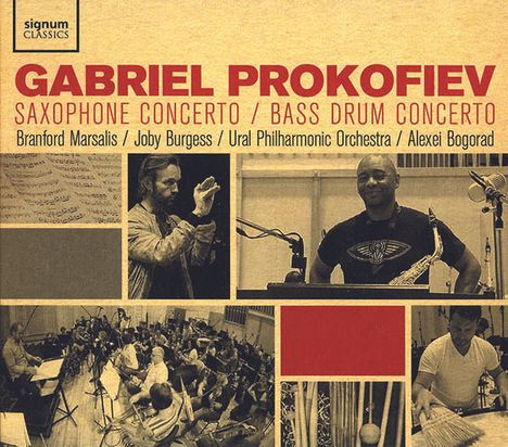 Gabriel Prokofieff (geb. 1975): Saxophonkonzert, CD