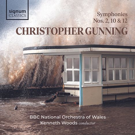 Christopher Gunning (geb. 1944): Symphonien Nr.2,10,12, CD