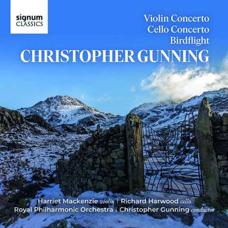Christopher Gunning (geb. 1944): Violinkonzert, CD
