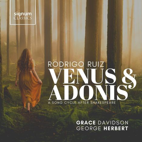 Rodrigo Ruiz (geb. 1988): Venus &amp; Adonis (Liederzyklus), CD