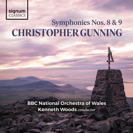 Christopher Gunning (geb. 1944): Symphonien Nr.8 & 9, CD