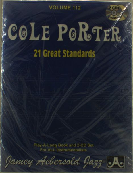 Cole Porter (1891-1964): Jamey Aebersold Jazz -- Cole Porter, Vol 112, Buch