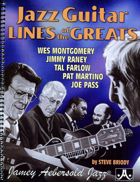 Jamey Aebersold: Jazz Guitar Lines Of The Greats, CD