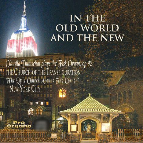 Claudia Dumschat - In The Old Worled And The New, CD