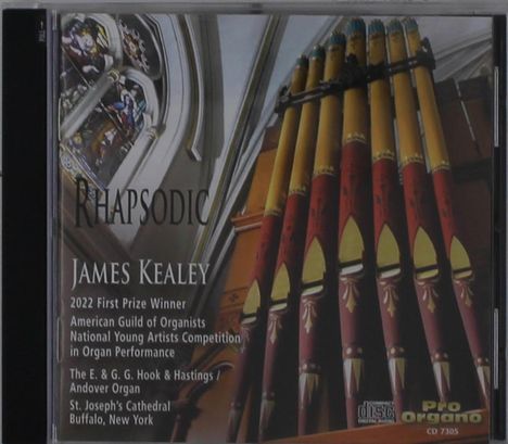 James Kealey - Rhapsodic, CD