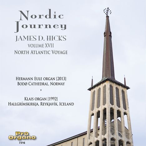 James D. Hicks - Nordic Journey Vol.17 "North Atlantic Voyage", CD