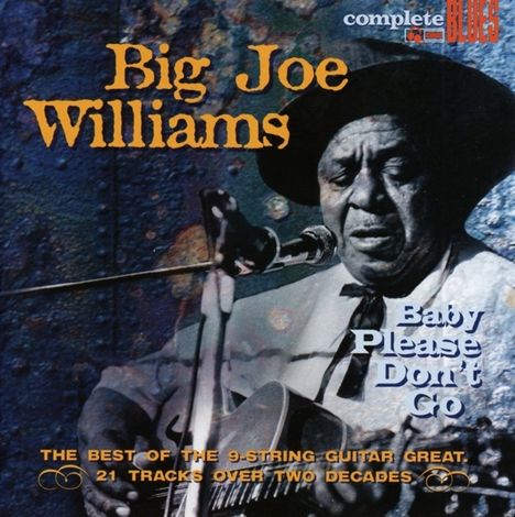 Big Joe Williams (Guitar/Blues): Baby Please Don't Go, CD