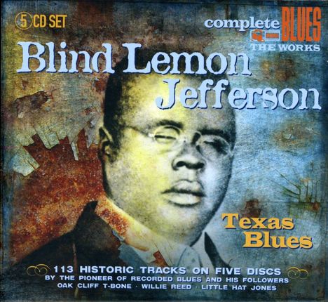"Blind" Lemon Jefferson: Texas Blues, 5 CDs